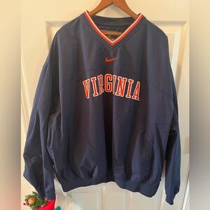 Nike Virginia Navy and Orange Pullover